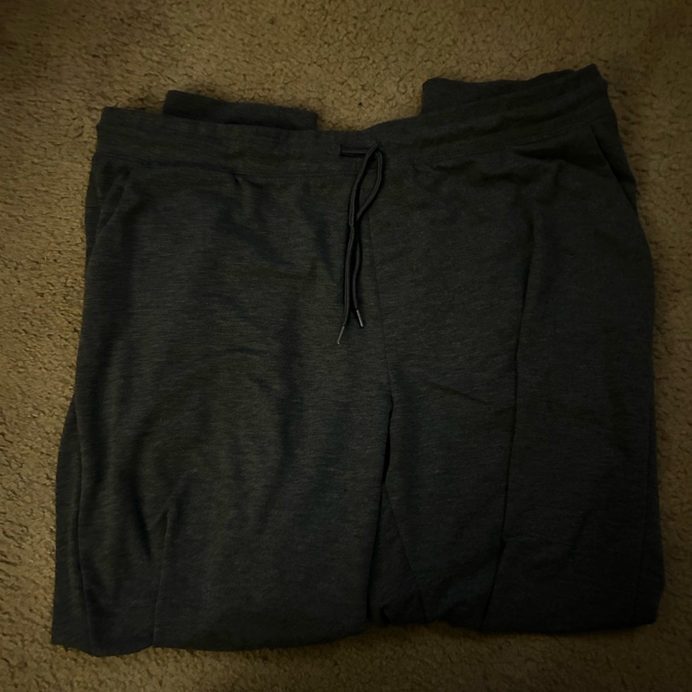 Athletic Works Men's Charcoal Joggers